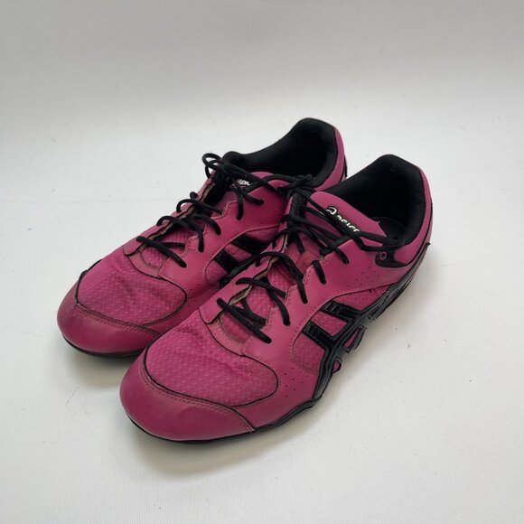 Asics Womens 8.5 US Rhythmic 2 Zumba / Training S385N Pink Casual Shoes Sneakers - Picture 4 of 14